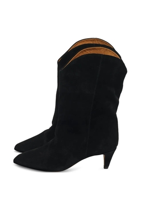 Isabel Marant Vintage Dernee suede boots - Black