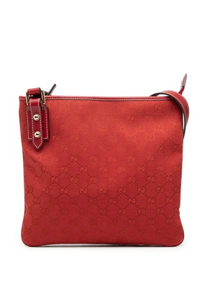 Gucci Pre-Owned 2000-2015 GG Canvas crossbody bag - Red