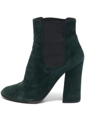 Dolce & Gabbana Pre-Owned 115mm suede pumps - Green