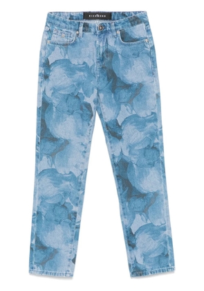 John Richmond printed jeans - Blue