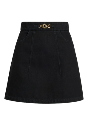 Patou embellished A-line mini skirt - Black