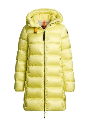 Parajumpers Marion hooded quilted puffer coat - Yellow
