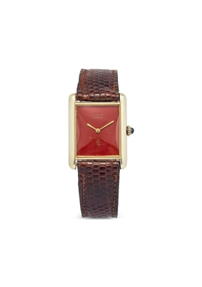 Cartier pre-owned Tank 24mm - Red