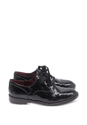 Marc Jacobs Vintage lace-up patent leather shoes - Black