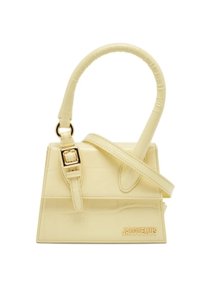 Jacquemus Pre-Owned Le Chiquito leather tote bag - Yellow
