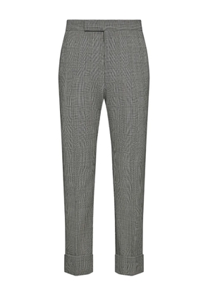 Thom Browne Prince of Wales-patterned trousers - Grey