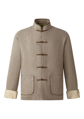 Shanghai Tang frog-buttons jacket - Neutrals
