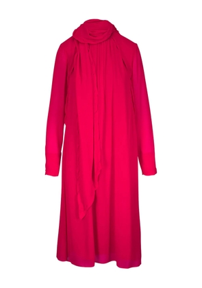 Dorothee Schumacher draped midi dress - Red