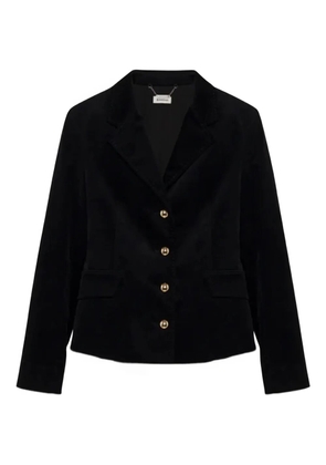 Simkhai velvet button blazer - Black