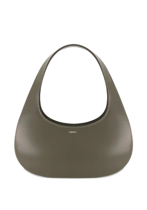 Coperni Slim Swipe leather shoulder bag - Grey
