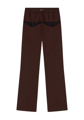MISCI Rio Castro wide-leg trousers - Brown