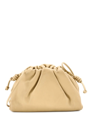Bottega Veneta Pre-Owned The Pouch Leather Mini crossbody bag - Yellow