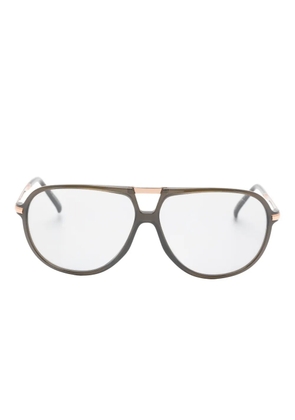 Rodenstock geometric-frames sunglasses - Grey