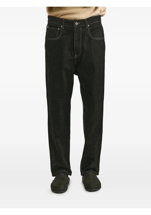 Casey Casey Leo contrast-stitch jeans - Black