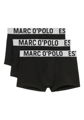 Marc O'Polo logo-waistband boxer shorts (pack of three) - Black