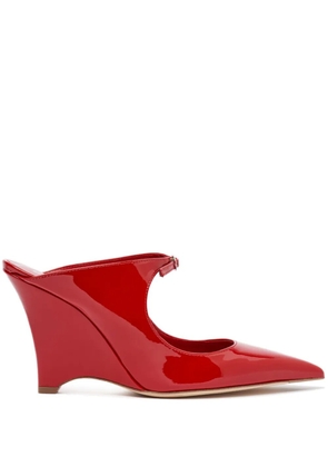 Scarosso 95mm Marta II mules - Red