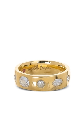 NIMO WITH LOVE 18K yellow gold diamond ring