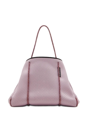 STATE OF ESCAPE Escape™ perforated rope tote bag - Pink