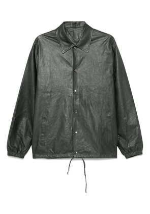 Giorgio Brato leather jacket - Grey