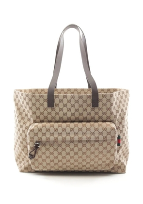 Gucci Pre-Owned 2020 GG canvas shoulder bag - Neutrals