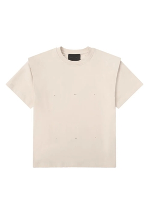 HELIOT EMIL dropped-shoulder cotton T-shirt - Neutrals