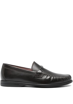 Bally Seddik strap-detail loafers - Brown