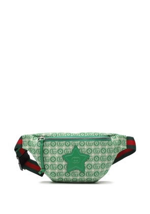 Gucci Pre-Owned 2016-2025 Kids GG Canvas Star belt bag - Green