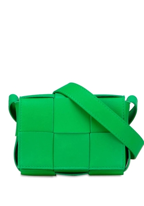 Bottega Veneta Pre-Owned 2012-2025 Candy Nappa Intrecciato Cassette crossbody bag - Green