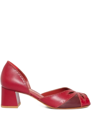 Sarah Chofakian 40mm Bosques pumps - Red