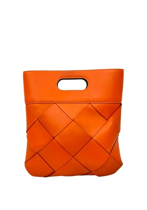 Bottega Veneta Pre-Owned 2012-2025 Small French Calfskin Slip tote bag - Orange