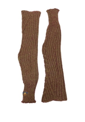 Vivienne Westwood Mary arm warmers - Gold