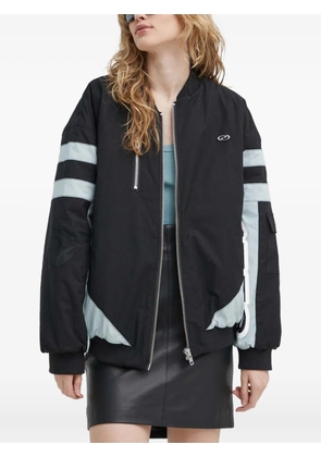 Résumé AlanaRS striped embroidered jacket - Black