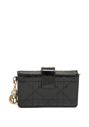 Christian Dior Pre-Owned Lady Dior Jasmine wallet - Black