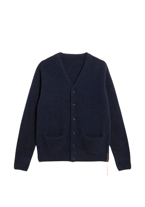 Fortela Edmund buttoned cardigan - Blue