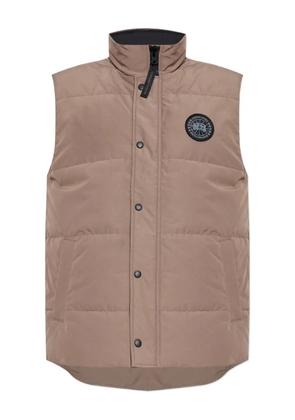 Canada Goose Garson snap-fastening padded gilet - Neutrals