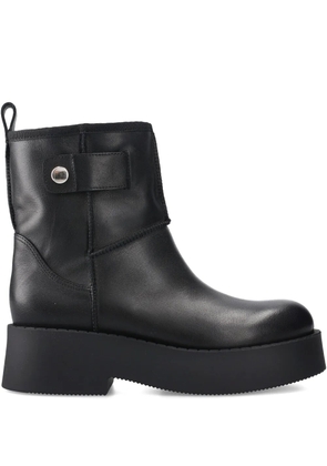 Premiata leather ankle boots - Black