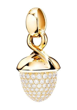 TAMARA COMOLLI 18K yellow gold Mikado diamond pendant