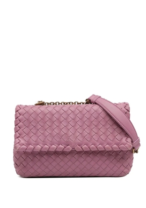 Bottega Veneta Pre-Owned 2012-2025 Baby Nappa Intrecciato Olimpia crossbody bag - Pink