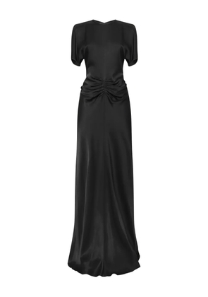 Victoria Beckham ruched maxi dress - Black