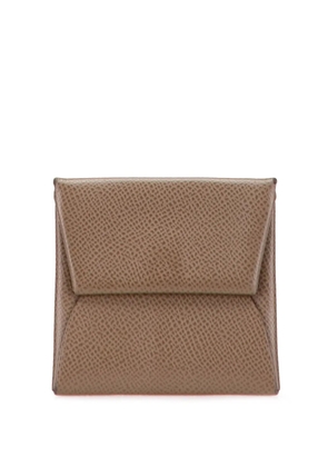 Hermès Pre-Owned 2022 Epsom Bastia coin pouch - Brown