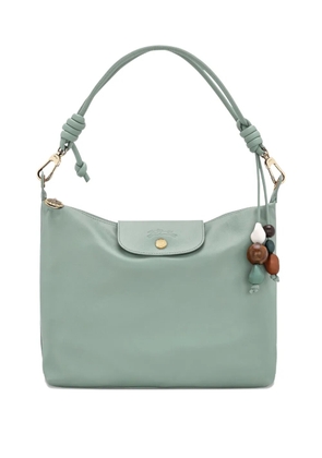 Longchamp Le Pilage beaded-charm shoulder bag - Green