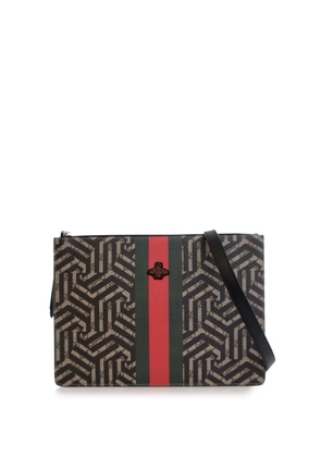 Gucci Pre-Owned 2016-2025 GG Supreme Caleido Web Messenger Bag crossbody bag - Brown