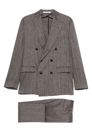 Tagliatore double-breasted suit - Brown