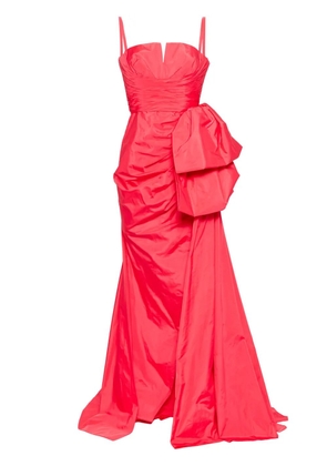 Zuhair Murad draped bodice gown - Red