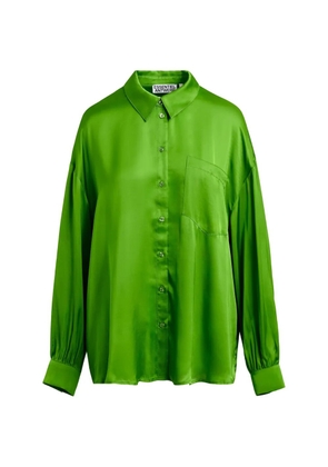 Essentiel Antwerp chest-pocket shirt - Green