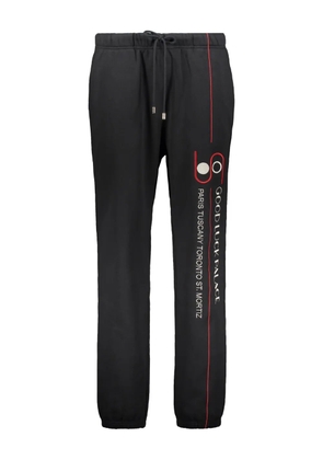MR. SATURDAY cotton track pants - Black