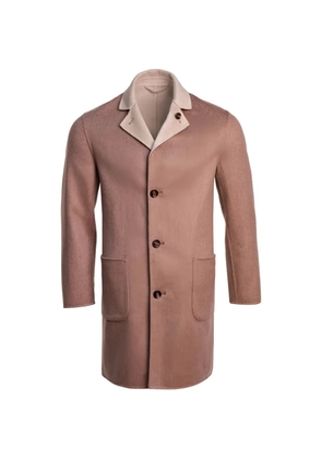 Kiton Parana1 reversible cashmere coat - Brown