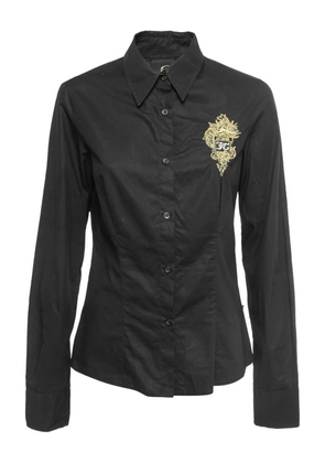 Just Cavalli Vintage embroidered shirt - Black