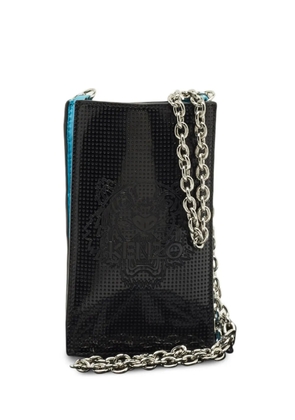 Kenzo Pre-Owned debossed-tiger phone bag - Black