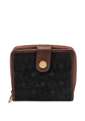 Celine Pre-Owned monogram-pattern wallet - Black